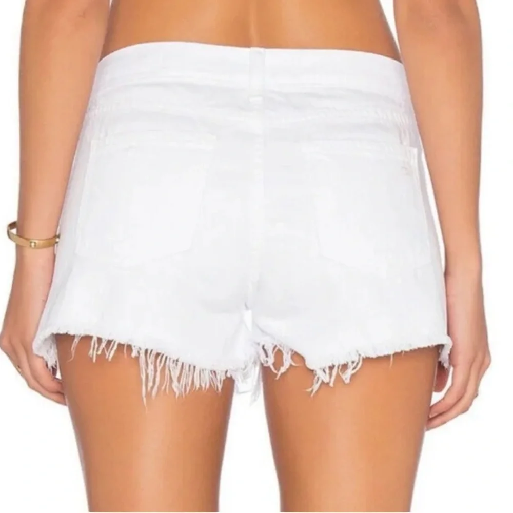 RAG & BONE White Marin Distressed Denim Jean Size 25 - Picture 5 of 7